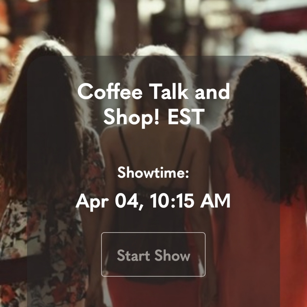 βπΌπΌPosh Show 4/4 @ 1015 am EST - Picture 1 of 1